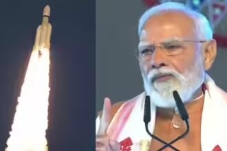 LVM3-M6 की लांचिंग