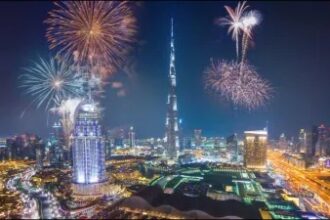 न्यू ईयर पर बुर्ज खलीफा जश्न को तैयार