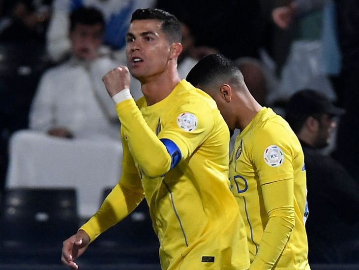 रोनाल्डो व अल नासिर मैदान में छाए