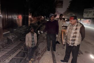 कैंट विधायक ने लिया जायजा