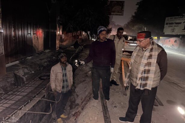 कैंट विधायक ने लिया जायजा