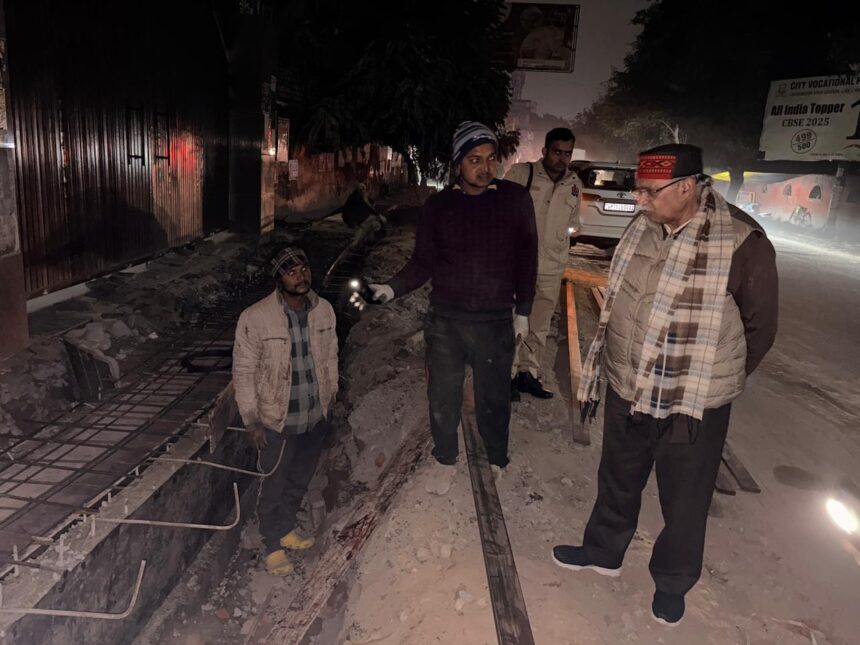 कैंट विधायक ने लिया जायजा