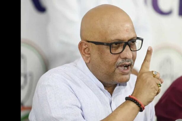 पुलिस ने अजय राय को रोका हंगामा