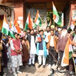 आप की तिरंगा पद यात्रा