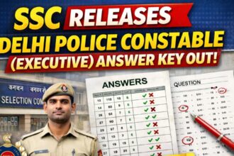 दिल्ली पुलिस में मिलेगी नौकरी आंसर की देखें
