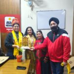 पत्रकार शालू अग्रवाल सम्मानित