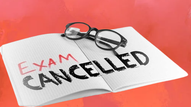 परीक्षा कराने में सिस्टम फेल