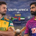 साउथ अफ्रीका ने यूएई को हराया