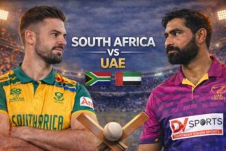 साउथ अफ्रीका ने यूएई को हराया