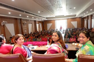 बजट पर भाजपा का महिलाओं से संवाद