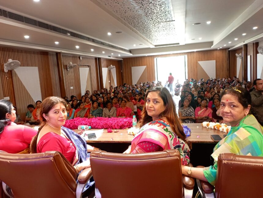 बजट पर भाजपा का महिलाओं से संवाद