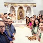 पूर्व संध्या पर महाआरती