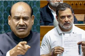 ओम बिरला के खिलाफ अविश्वास प्रस्ताव