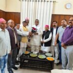 ओमप्रकाश राजभर का स्वागत