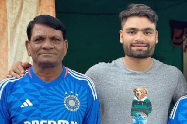 रिंकू सिंह के पिता का निधन