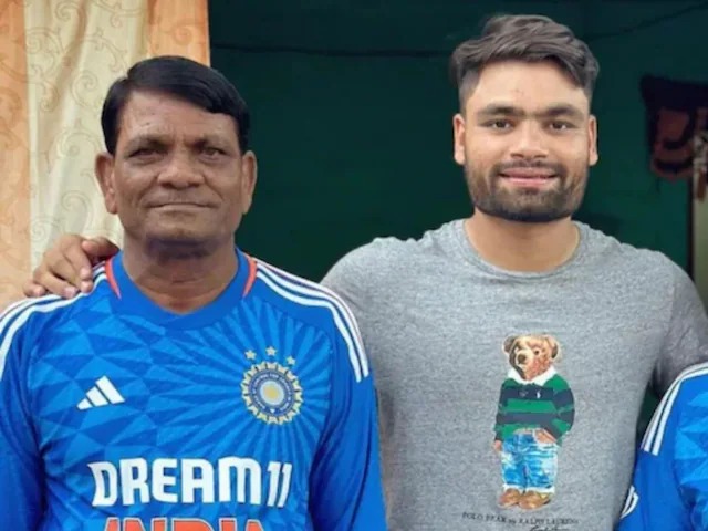 रिंकू सिंह के पिता का निधन