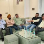 गौरव शर्मा की एसपी ट्रैफिक से वार्ता