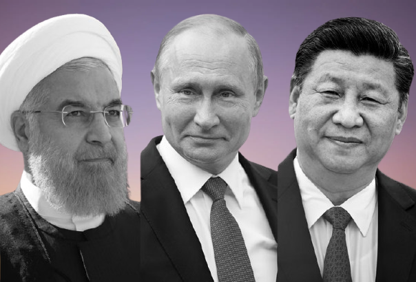 बैक डोर से रूस चीन ईरान के साथ