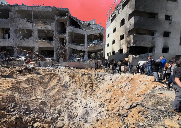 तेल अबीब मलवे में तब्दील