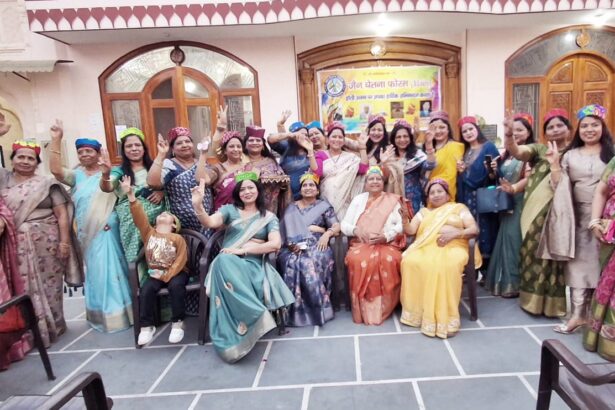 जैन चेतना मंच की होली में मस्ती