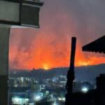 पाक अफगान सीमा पर भारी बमबारी